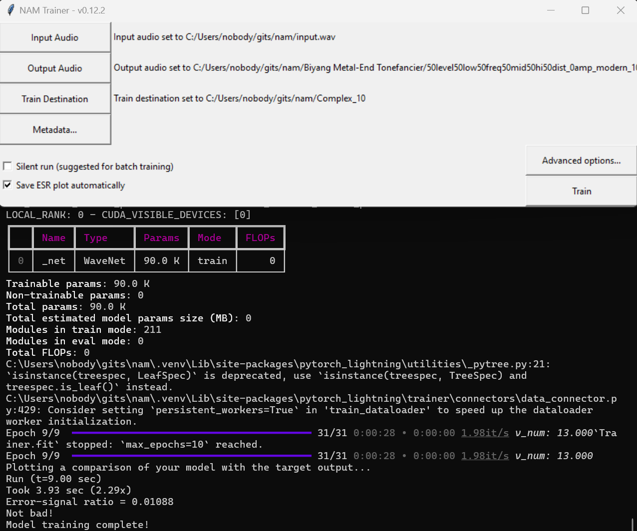 How to Optimize Neural Amp Modeler Training